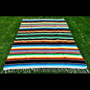 Mexican Serape Blanket Authentic XL